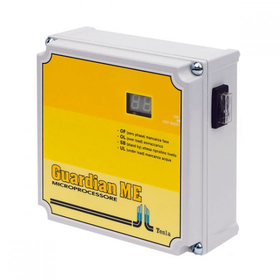 Tesla Guardian Auto ME Borehole Pump Control Panel Single Phase